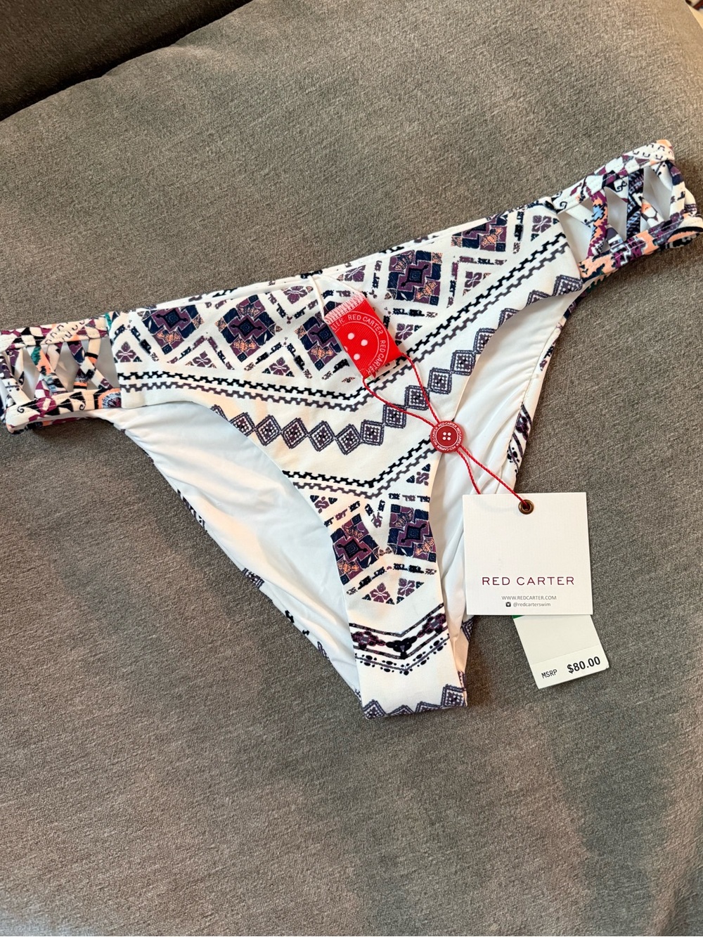 NWT Red Carter Cali Cut size L bikini bottom